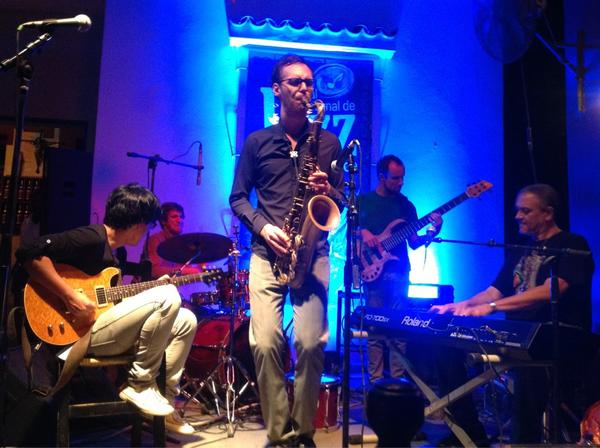 WellcomHaiti's tweet photo. After Hours du PapJazzFest at Brasserie Quartier Latin. http://t.co/uu3vKW2l