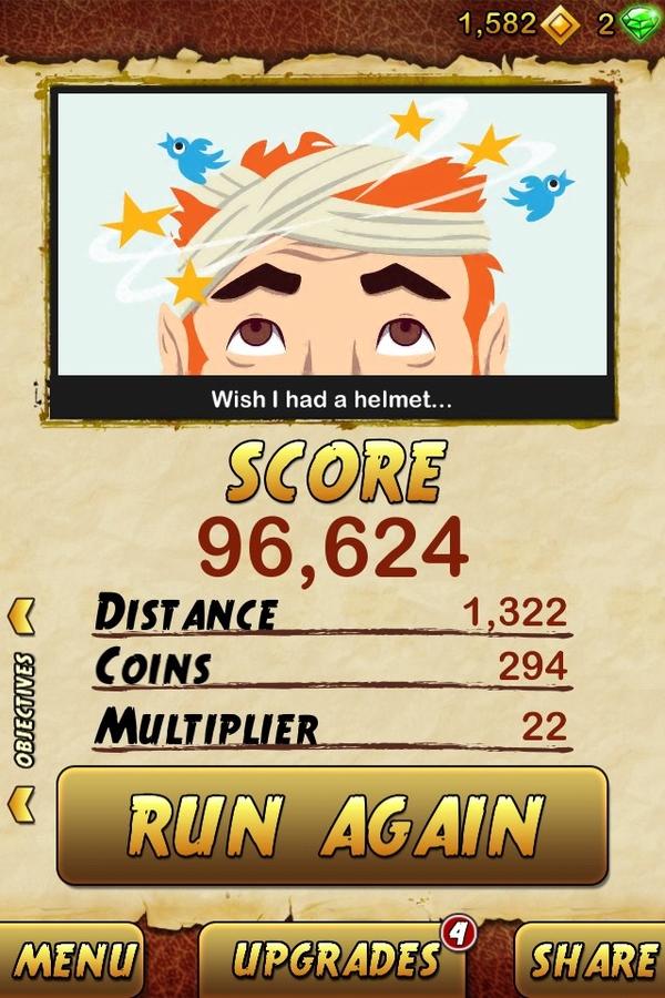 cleo08's tweet photo. I got 96624 points while escaping from a Giant Demon Monkey in Temple Run 2. Beat that! http://t.co/pA6CjgbJ http://t.co/giKZDsa2