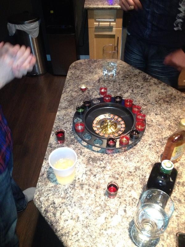 brittneyhole's tweet photo. Shooter roulette= trouble #happysaturday!! http://t.co/ECHvIH5n