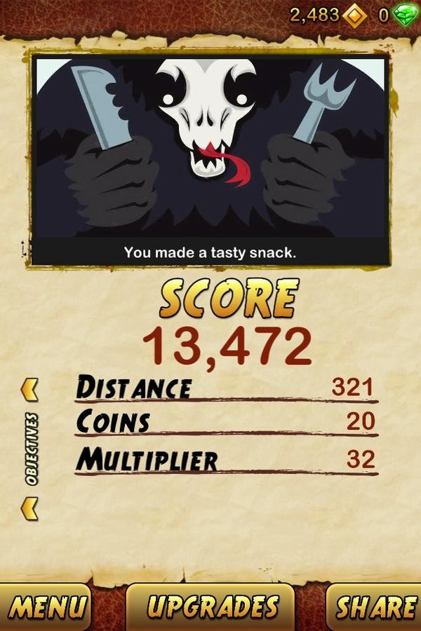 akthar19's tweet image. I got 13472 points while escaping from a Giant Demon Monkey in Temple Run 2. Beat that! bit.ly/TempleRun2bnzz…