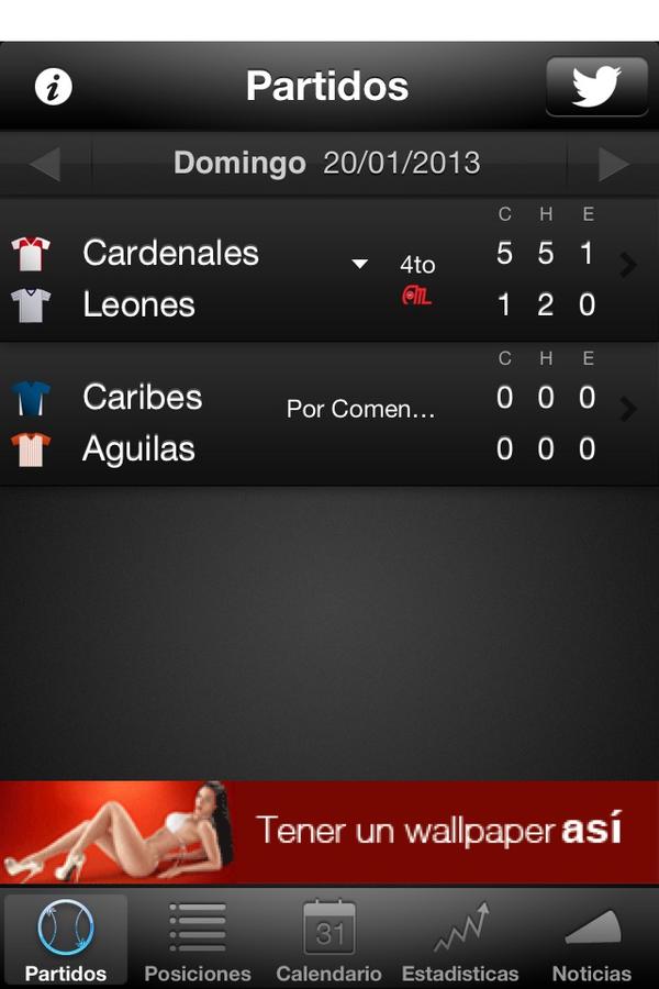 vladler's tweet photo. Estos son los partidos de hoy en el Beisbol Venezolano. #LaPizarraBeisbolTotal http://t.co/Cx5RHnrt http://t.co/vhhd5lmo