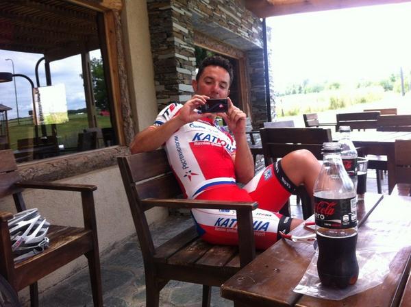 Asi se entrena el <a href="/PuritoRodriguez/">Joaquim Rodríguez</a>  para el Tour de San Luis!!! Vaya pro!!!