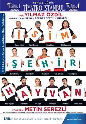 iCadde's tweet image. Yılmaz Özdil'in kitabından tiyatroya uyarlanan "İsim Şehir Hayvan" 20:30'da CKM'de. Yol tarifi @iCadde de