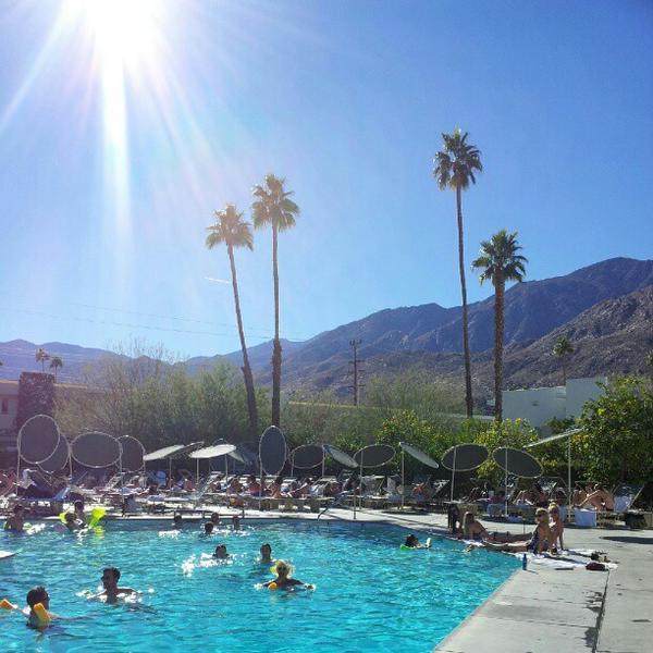 We're making a pit stop before LA meetings this week. #Employeeretention <a href="/acehotel/">Ace Hotel</a> Palm Springs #desert #poolside