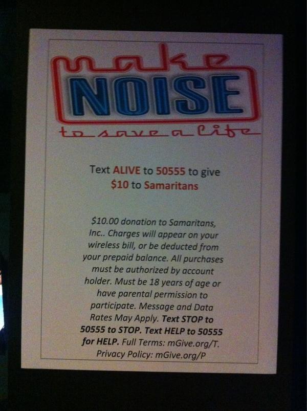 Make_Noise_'s tweet photo. #MAKENOISE SEE YOU SOON!!!!!! http://t.co/F1w59rTa