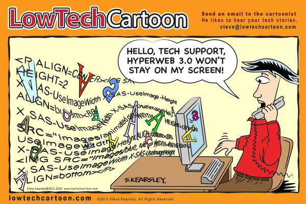 LowTechCartoon's tweet image. Hyperweb beta 3.0 has been released. Just one problem, it won’t stay on your computer screen: lowtechcartoon.com