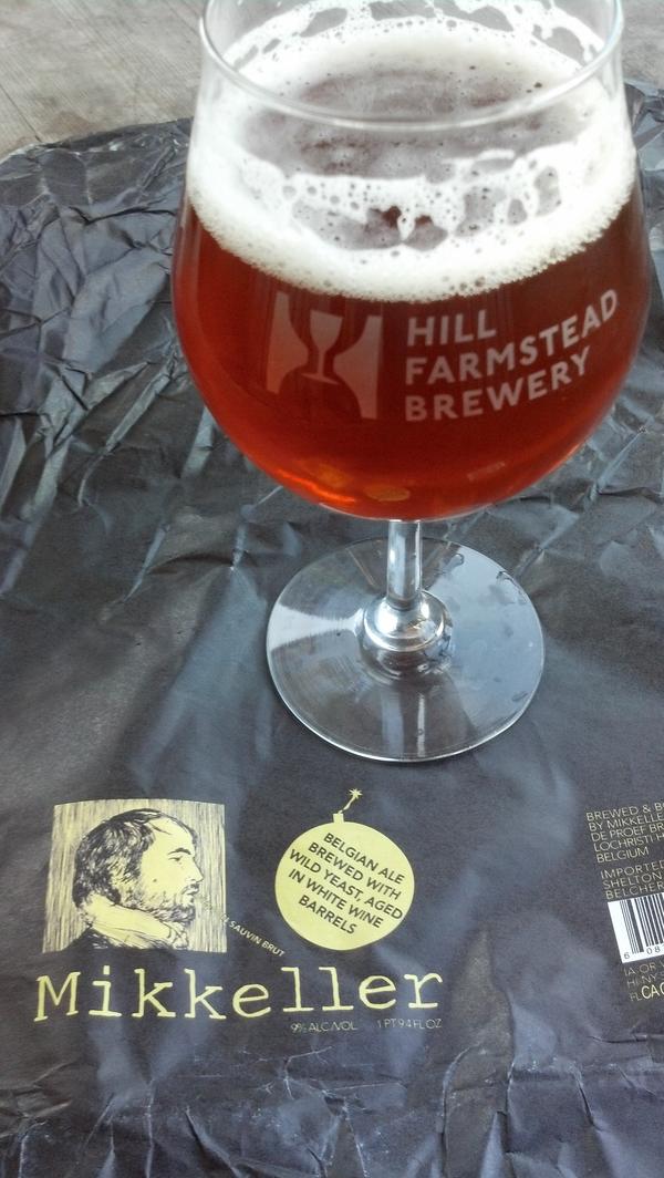 2nd, <a href="/MikkellerBeer/">MikkellerBeer</a> Nelson Sauvin Brut, wild ale aged in Sauvignon Blanc barrels. malty, lots of tropical fruit, yum.