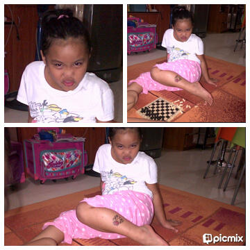 ariannanuts's tweet image. Alex tries fierce #funny #stickertattoo