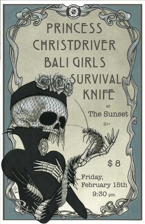 A new poster I did for the upcoming princess show.