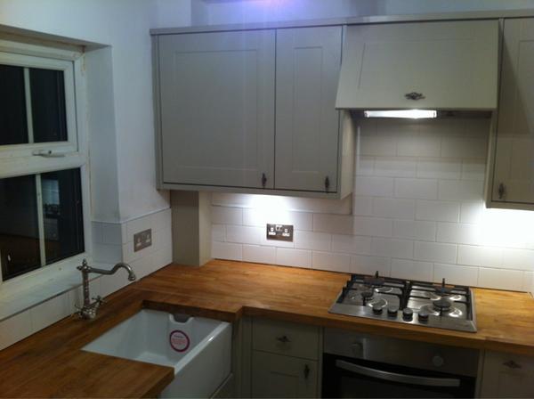 Constructabuild's tweet image. New kitchen installation before &amp;amp; after shot! 20% all kitchens all January! Email info@construct-a-build.co.uk
