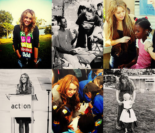 adnmerengue_'s tweet image. She takes active part in 31 charities, has her own charity &amp;amp; went twice to Haiti to help out. Miley Our Inspiration.