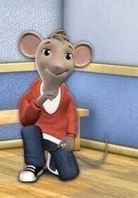 radiantjustin's tweet photo. None of us knew until today, that Justin starred on Angelina Ballerina in 2009 &amp; this was his character. I'm screaming. http://t.co/MBjJ4Csb