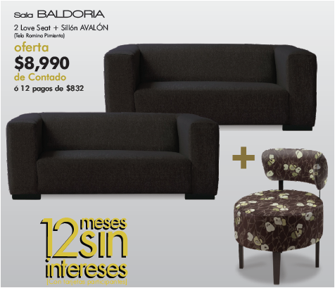 dettaglioSat's tweet photo. PROMOCIONES DE FIN DE TEMPORADA!!
Sala Baldoria 2 love seat y te regalamos 1 silloncito en tela decorativa!!! http://t.co/oPMhAa5Y