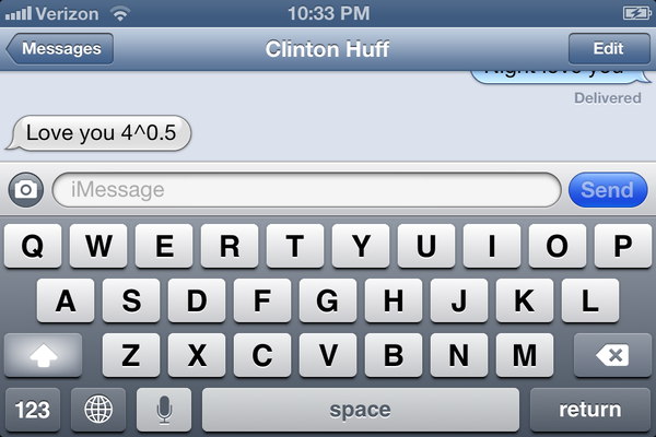 ehuff29's tweet image. So clever dad #mathman