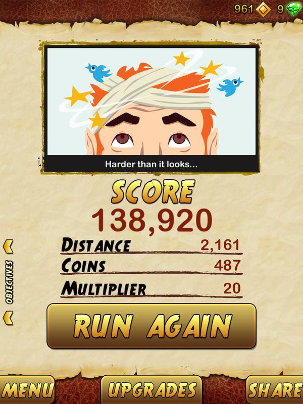 Janschen90's tweet photo. I got 138920 points while escaping from a Giant Demon Monkey in Temple Run 2. Beat that! http://t.co/kovxC75N http://t.co/pKQ3LFOL
