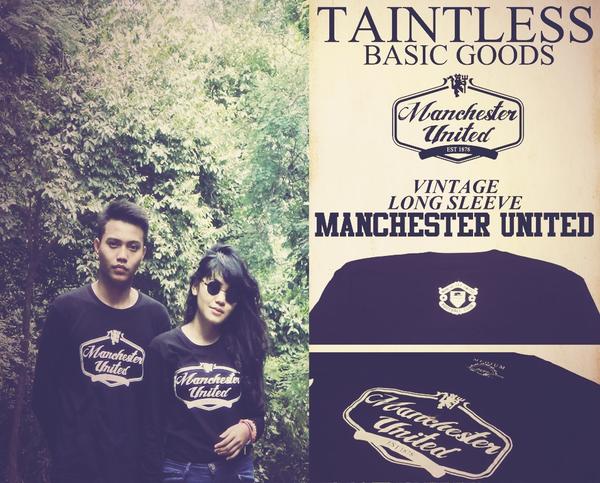 TAINTLESSID's tweet photo. PO!MAN UTD Long Sleeve 30's, Slim Fit &amp; Unisex. 100K free Sticker. minat mention/add pin 312CE975/sms 085716782158 :) http://t.co/ROwBe9WX