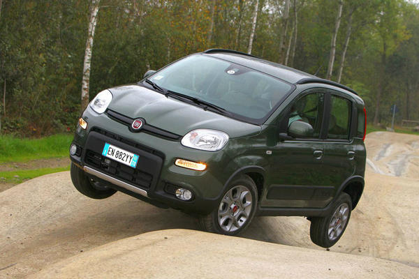 Ready for anything The New Fiat Panda 4x4. Top Gears small SUV of the year is at Harwoods now..