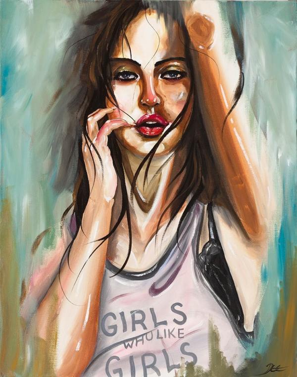 'OK 2 Be' 16x20 contact for details deecraig.co.uk