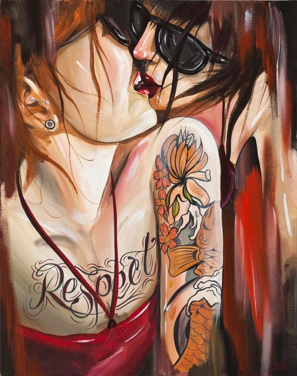 'Respect' 16x20 contact for details deecraig.co.uk