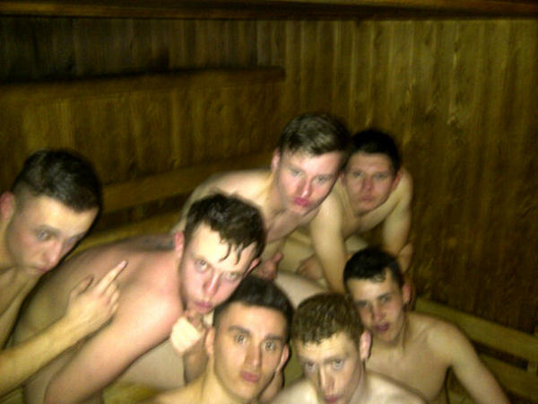 brannondaly's tweet photo. #DoTheJay in the sauna! #Lads http://t.co/daCr0wwX