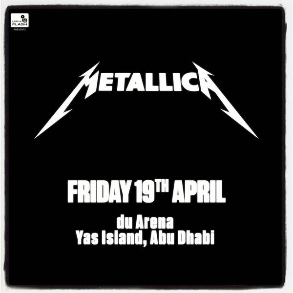 Have you heard the news? <a href="/Metallica/">Metallica</a> are returning to Abu Dhabi on Friday 19th April! Book now at j.mp/VmeebA