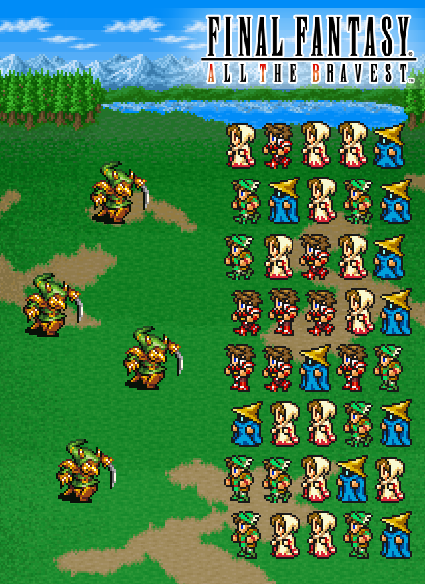 誰でもサクッと遊べる大群バトルRPG「FINAL FANTASY ALL THE BRAVEST」好評配信中 sqex.to/FF_ATB #FF_ATB