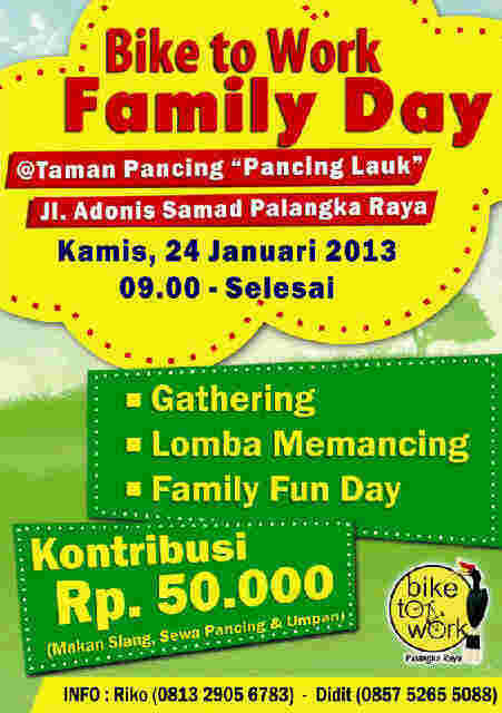 Yuk ikutan, menikmati liburan bersama.. ☺ #B2WFamilyDay