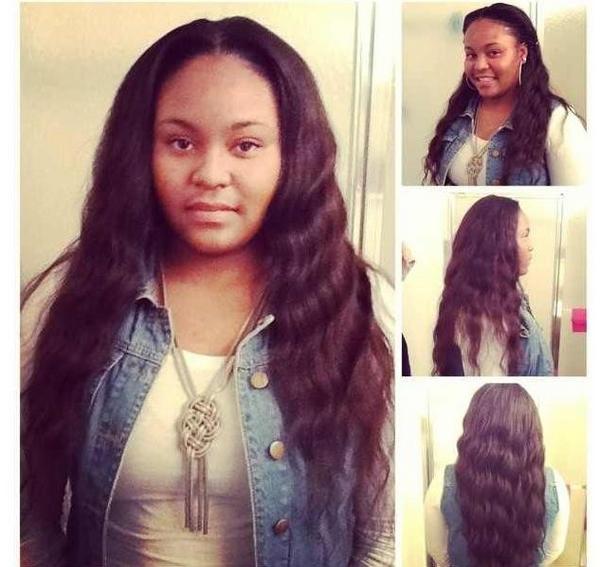 VirginHair_'s tweet photo. A lovely customer rocking her 100% Virgin Brazilian 18",22",&amp; 24" loose wave! ❤ http://t.co/10FCReMU