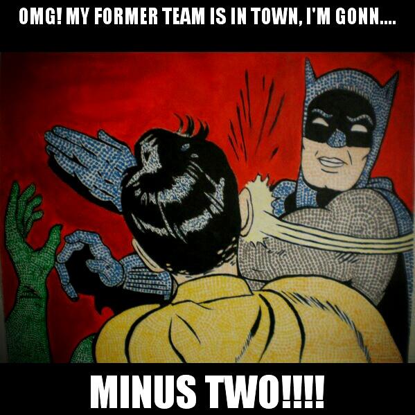 PredsMemes's tweet image. Sorry Suter but you will never be Batman #Robin (Credit @TwoToneTrav ) #predsmeme http://t.co/mh48la1s"