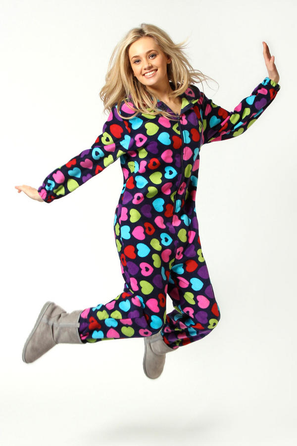 boohoo's tweet photo. Who's ready for #onesiewednesday? RT &amp; follow for your chance to win a onesie today! http://t.co/vElHwD7C