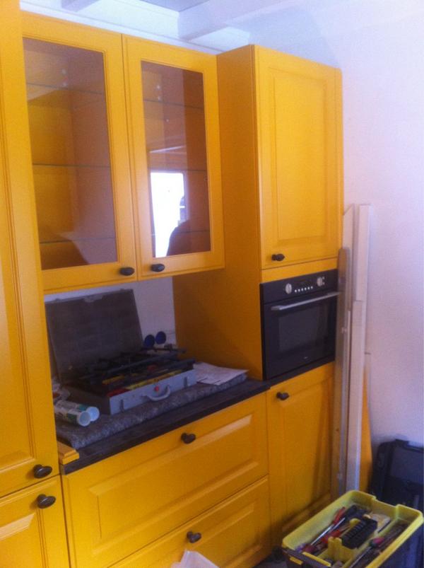 De keuken wordt al mooier en mooier!