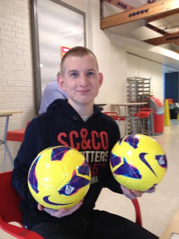 ESNGCU's tweet photo. New year, new balls. See you at 13:30 for our first #ESNGCU weekly 5s match at the @gcustudents building. Lets play! http://t.co/nAgtV8lG