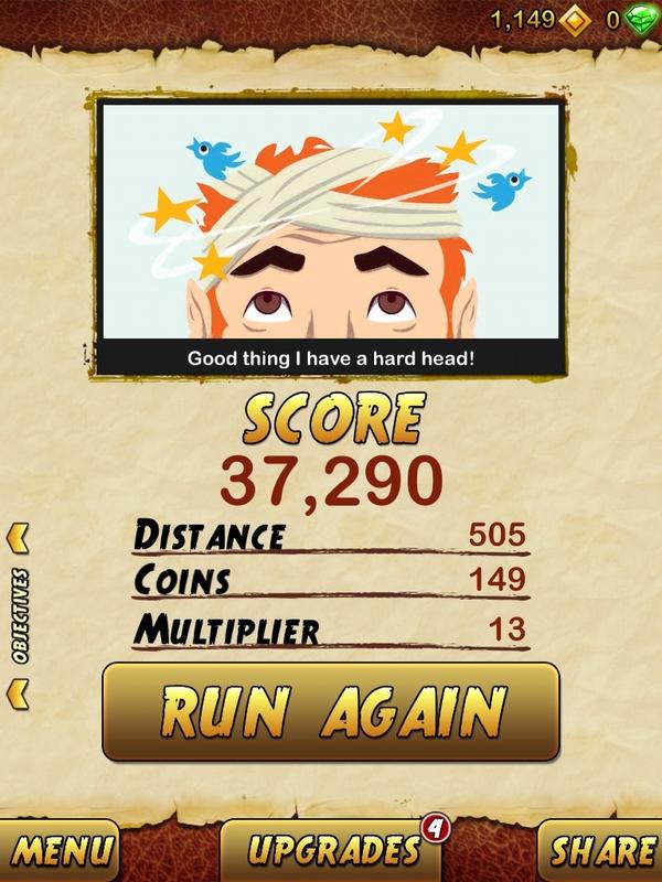 abhisheksinghds's tweet image. I got 37290 points while escaping from a Giant Demon Monkey in Temple Run 2. Beat that! bit.ly/TempleRun2