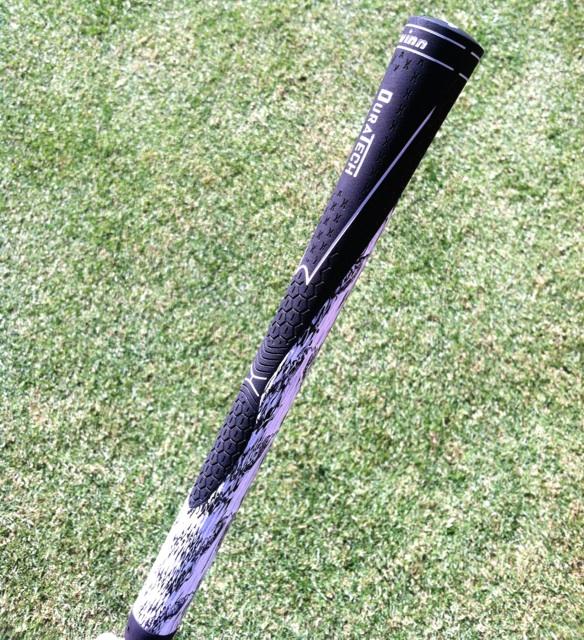 GolfDigest's tweet photo. WINN's new grip (DuraTech) is made with rubber (for durability), polymer (for comfort) and cord (for traction): http://t.co/VdcZoOKw