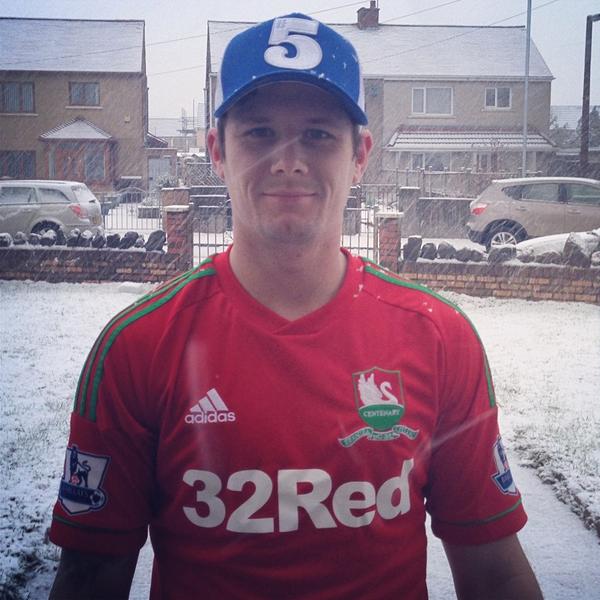 SBamsey's tweet image. Come on yooooou Swans!! Lucky #5Cap is out, the snow is hammering down, lets go!! #Jackarmy