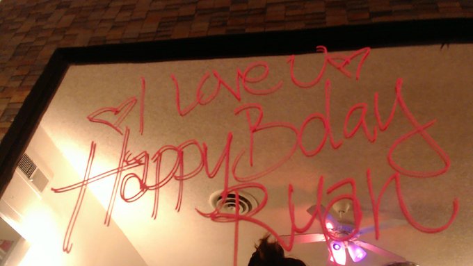 happy birthday ryan :) 1/22/2013 http://t.co/lEsHQ81t<a href="/tag/webcam"class="tags"><span>#webcam</span></a><a href="/tag/camgirl"class="tags"><span>#camgirl</span></a><a href="/tag/punlic"class="tags"><span>#punlic</span></a>