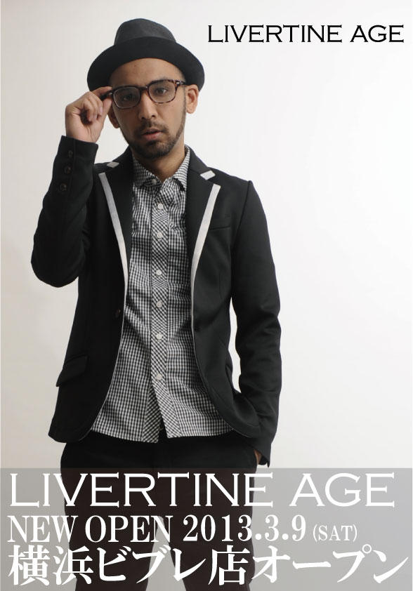 LIVERTINEAGE1's tweet photo. ＬＩＶＥＲＴＩＮＥ ＡＧＥ　  2013年3月9日（土）横浜ビブレ店ＯＰＥN！   イベントや新作も多数ご用意しております！  是非遊びに来て下さい！先着のノベルティーもあるので早いもの勝ちですよ♪ http://t.co/lLNIBjyQ