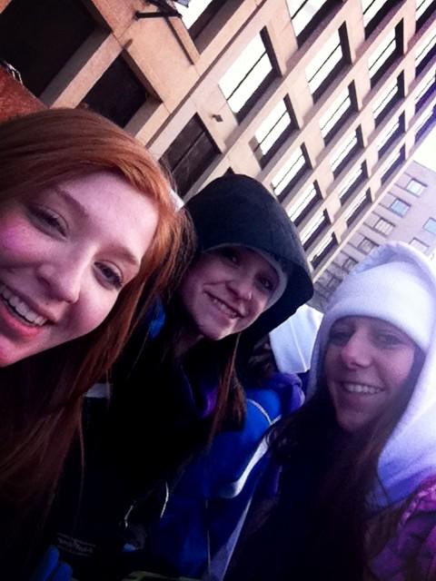 Waiting for the buses! @AutumnDarbonne #LC4L