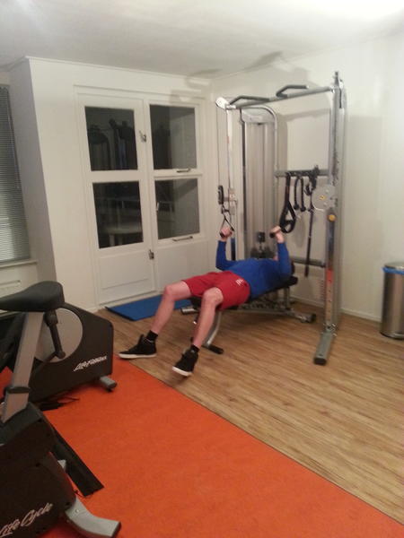 WorkOutEmmen's tweet photo. De eerste personal training is een feit @ TC Health-Centre! http://t.co/1frQ4XWV