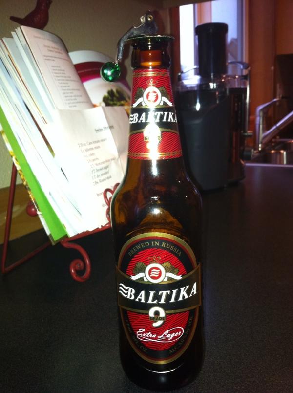 ChristopherJM's tweet photo. Drinking Baltika in the states doesn't make it any better. #importfail http://t.co/qL9hg8wB