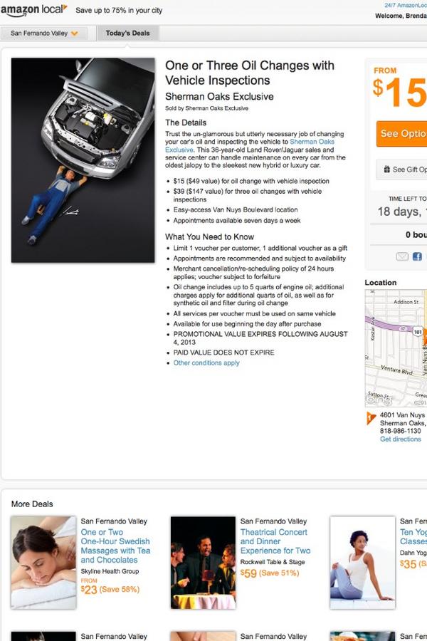 landroverjag's tweet image. #shermanoaksexclusive is starting an #amazonlocal deal on January 28, 2013. #staytuned