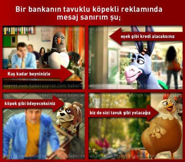 reklamına dikkat edeceksin.