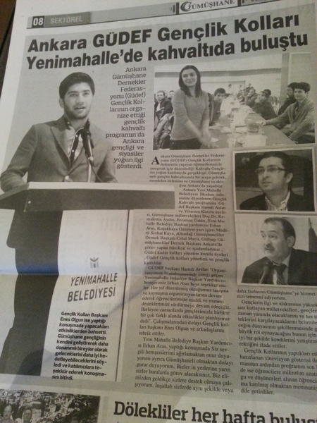 Gümüşhane Gündem Gudef Gençlik Kolları Haberi