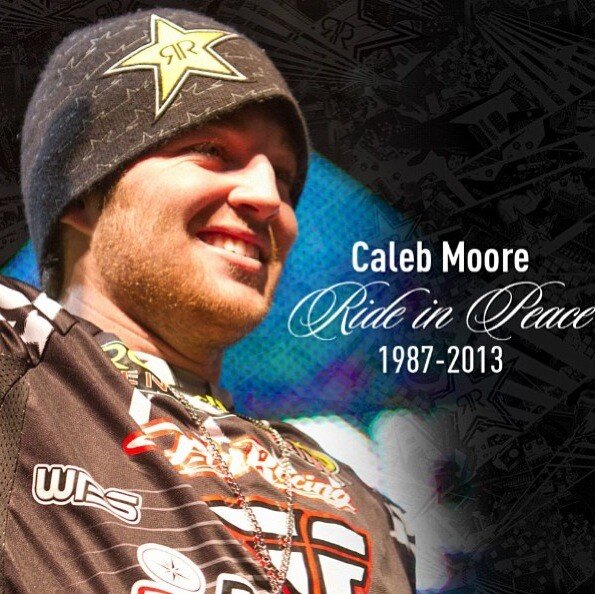 moto_addict's tweet image. You left doing something you loved, Perfect Finish. With mad respect, Rest easy Caleb Moore