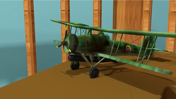 StroodAnimation's tweet image. First draft of all assets in attic room. #3
(Old plane texture)