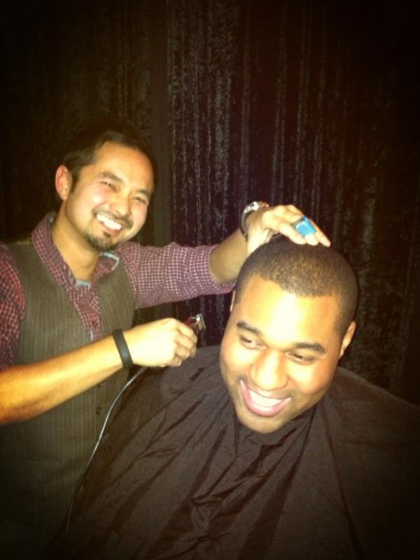 Cabbie's tweet photo. Got a fresh line up from my dude Jay from @MANKINDSTUDIO at #chivas1801. Grown man ish. http://t.co/rAPkf1EV