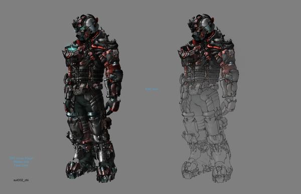 dead space 2 security suit dead space 2 security suit