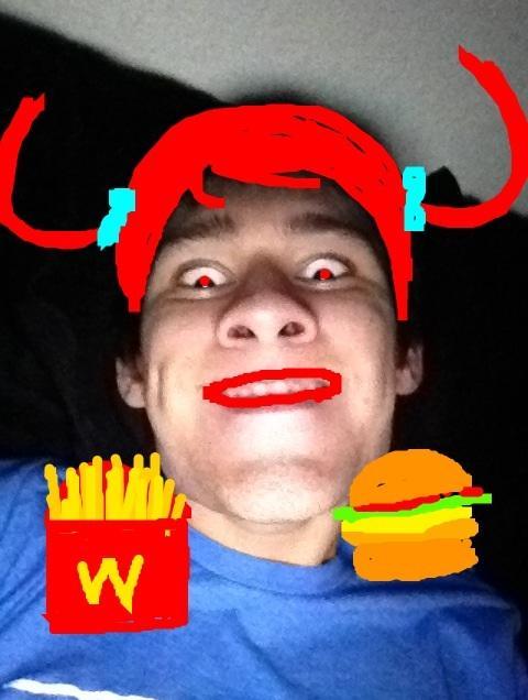 FunnySnapchats's tweet photo. It’s way better than fast food, it’s Wendy’s! http://t.co/b44Ecv15