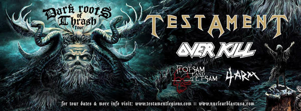 testamentlegion's tweet photo. @testamentband @testamentlegion tour begins on Jan. 30th! Dates + Tickets at: http://t.co/XzJHdTgD. You in or out?! http://t.co/G2UH5f0r