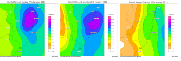 Get the brolly out it is going to be a wet one in the Northern Rivers!
